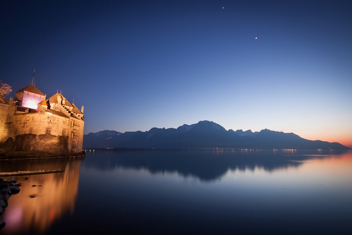 Coucher soleil Montreux - 030